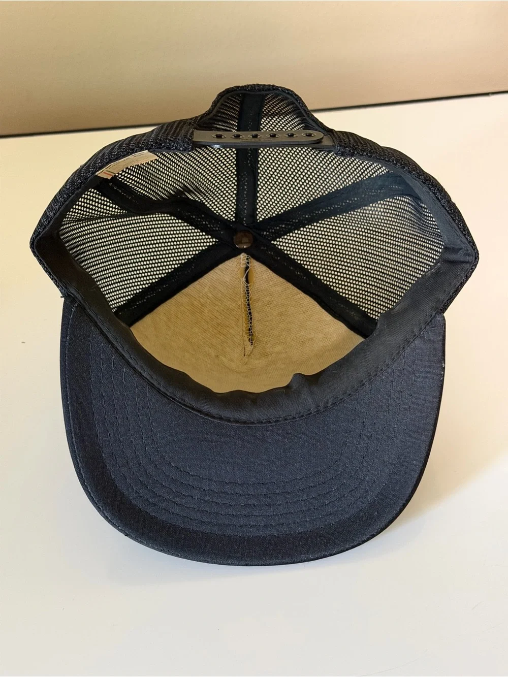 Vintage 1980’s Harley-Davidson Snapback Trucker Hat with Embroidered Patch